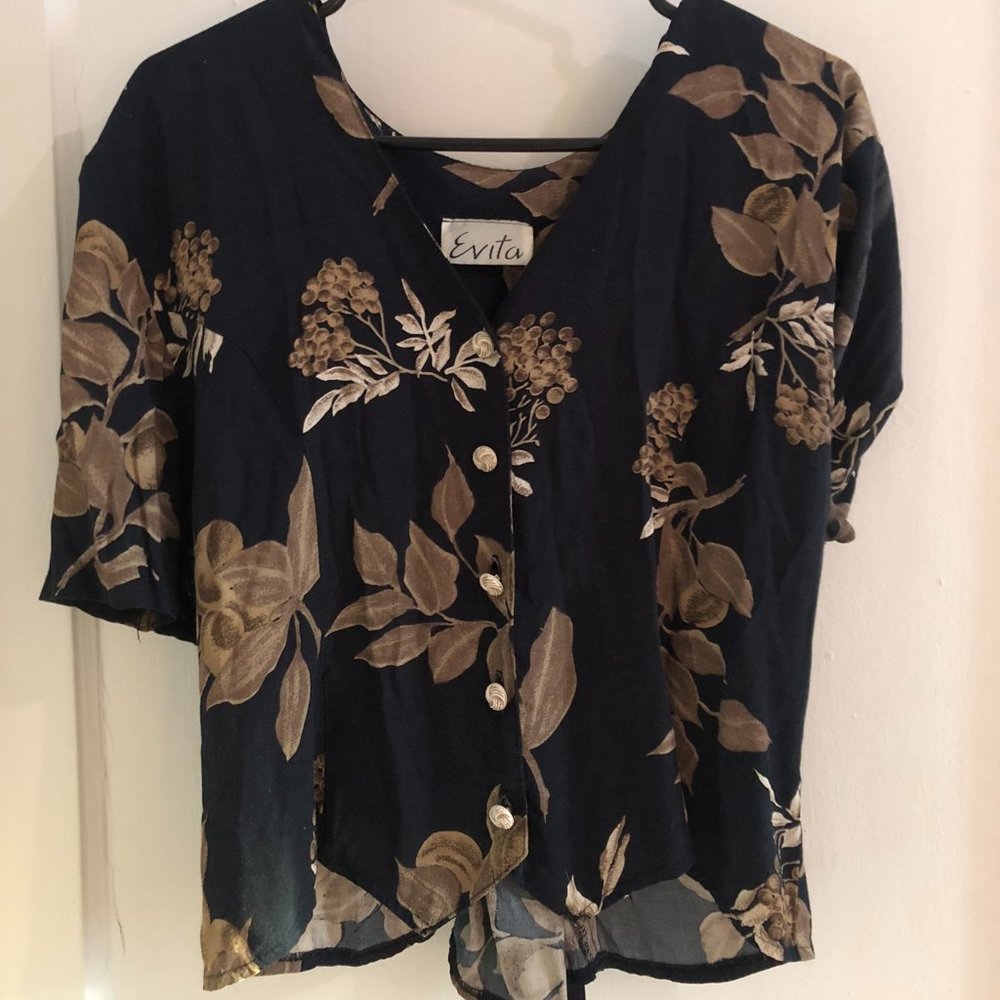 Women's Floral Blouse